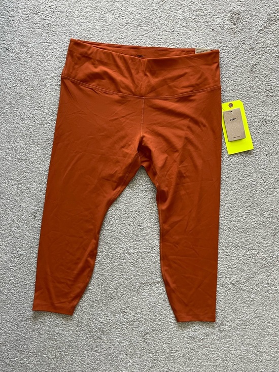 Nike Yoga Pants - NWT Nike Yoga Rust Orange High-Rise Women’s Leggings Size 2X